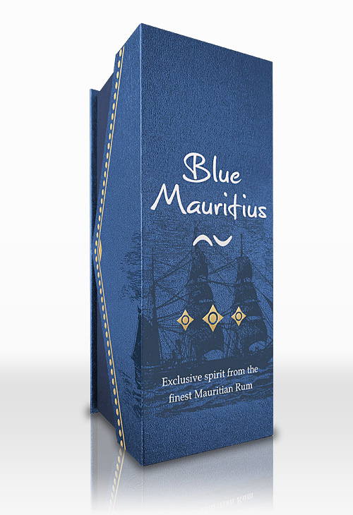 Blue Mauritius solo box